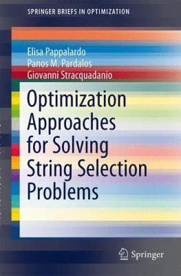 Tapa de Optimization Approaches For Solving String Selection Problems