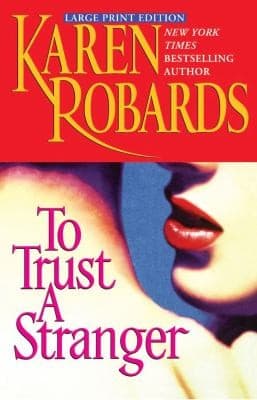 Tapa de To Trust a Stranger  Large Print Edition