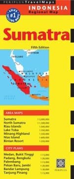 Tapa de Sumatra  Medan Travel Map Fifth Edition