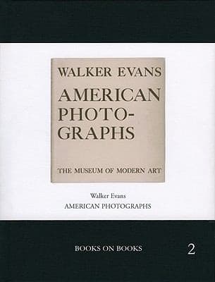 Tapa de Walker Evans American Photographs