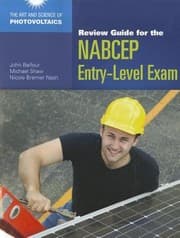 Tapa de Review Guide For The Nabcep Entrylevel Exam