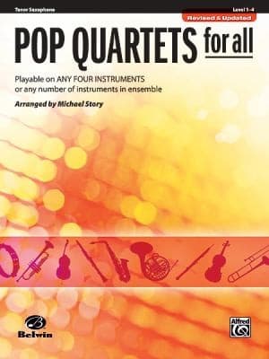Tapa de Pop Quartets For All Tenor Saxophone