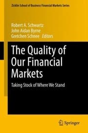 Tapa de The Quality Of Our Financial Markets Taking Stock Of Where We Stand