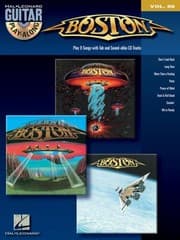 Tapa de Boston With CD Audio
            
                Hal Leonard Guitar PlayAlong