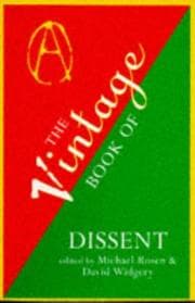 Tapa de The Vintage Book of Dissent