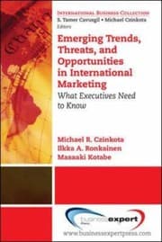 Tapa de Emerging Trends Threats And Opportunities In International Marketing What Executives Need To Know