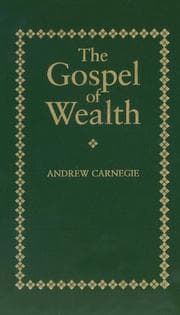 Tapa de Gospel of Wealth (Little Books of Wisdom (Applewood))