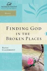 Tapa de Finding God in the Broken Places
Women of Faith Study Guides