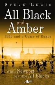 Tapa de All Black and Amber  1963 and a Game of Rugby