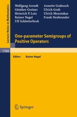 Tapa de OneParameter Semigroups of Positive Operators
            
                Lecture Notes in Mathematics
