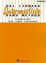 Tapa de Hal Leonard Intermediate Band Method Trombone