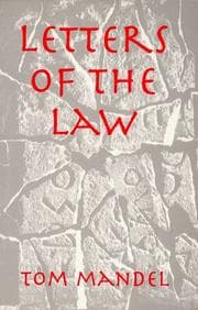Tapa de Letters of the law