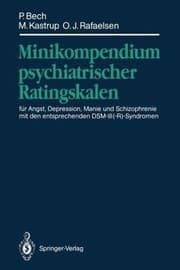 Tapa de Minikompendium Psychiatrischer Ratingskalen Fr Angst Depression Manie Und Schizophrenie Mit Den Entsprechenden Dsmiiirsyndromen