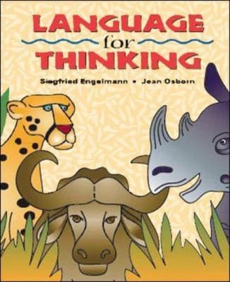 Tapa de Language for Thinking  Student Picture Book