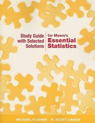 Tapa de Study Guide with Selected Solutions for Moores Essential Statistics