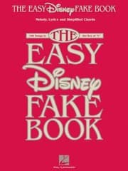 Tapa de The Easy Disney Fake Book Melody Lyrics And Simplified Chords