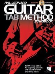 Tapa de Hal Leonard Guitar Tab Method Songbook