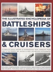 Tapa de The Illustrated Encylopedia of Battleships  Cruisers