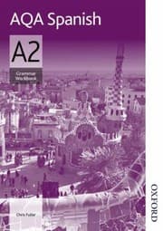 Tapa de AQA Spanish A2 Grammar Workbook