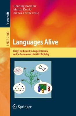Tapa de Languages Alive
Lecture Notes in Computer Science Theoretical Computer Sci