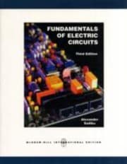 Tapa de Fundamentals of Electric Circuits Charles K Alexander Matthew NO Sadiku