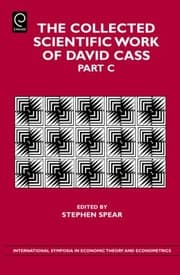 Tapa de The Collected Scientific Work of David Cass
            
                International Symposia in Economic Theory and Econometrics