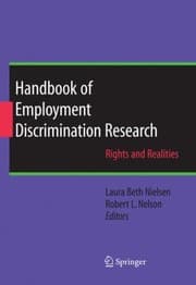 Tapa de Handbook of Employment Discrimination Research