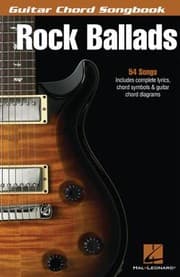 Tapa de Rock Ballads
            
                Guitar Chord Songbook