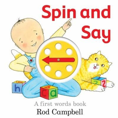 Tapa de Spin And Say A First Word Book