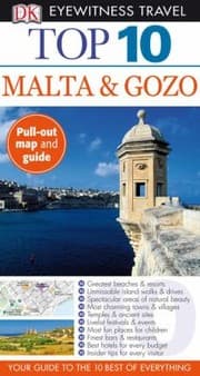 Tapa de Top 10 Malta Gozo With Map
DK Eyewitness Top 10 Travel Guides
