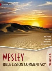Tapa de Wesley Bible Lesson Commentary Volume 5
Wesley Bible Lesson Commentary