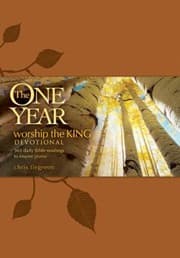 Tapa de The One Year Worship the King Devotional