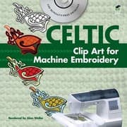 Tapa de Celtic Clip Art for Machine Embroidery With CDROM