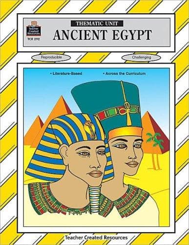 Tapa de Ancient Egypt Thematic Unit