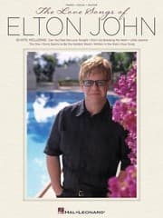 Tapa de The Love Songs of Elton John