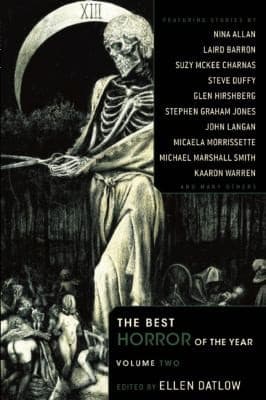 Tapa de The Best Horror of the Year Volume Two