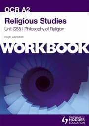 Tapa de OCR A2 Religious Studies Workbook