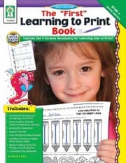 Tapa de The First Learning to Print Book