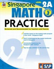 Tapa de Singapore Math Practice Level 2A Grade 3
            
                Singapore Math Practice