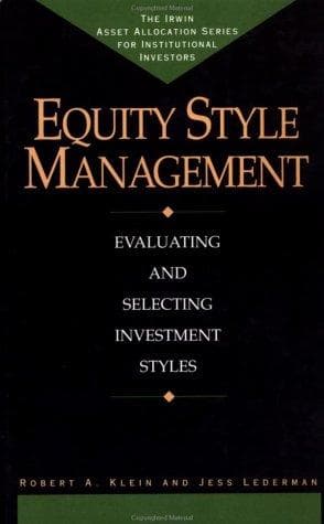 Tapa de Equity Style Management