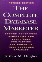 Tapa de The complete database marketer