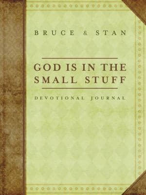 Tapa de God Is in the Small Stuff Devotional Journal