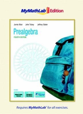 Tapa de Prealgebra the Mymathlab Edition