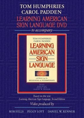 Tapa de DVD for Learning American Sign Language
