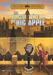 Tapa de The Burglar Who Bit the Big Apple
            
                Field Trip Mysteries