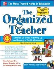 Tapa de The Organized Teacher A Handson Guide To Setting Up And Running A Terrific Classroom
