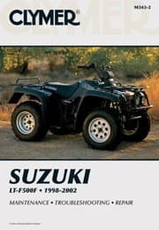 Tapa de Clymer Suzuki LTF500F 19982002
            
                Clymer Motorcycle Repair