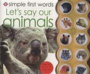 Tapa de Simple First Words Lets Say Our Animals
Simple First Words