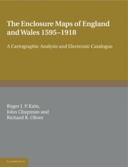 Tapa de The Enclosure Maps of England and Wales 1595 1918