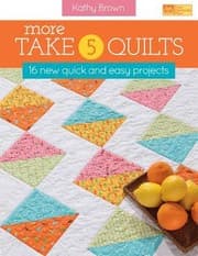 Tapa de More Take 5 Quilts